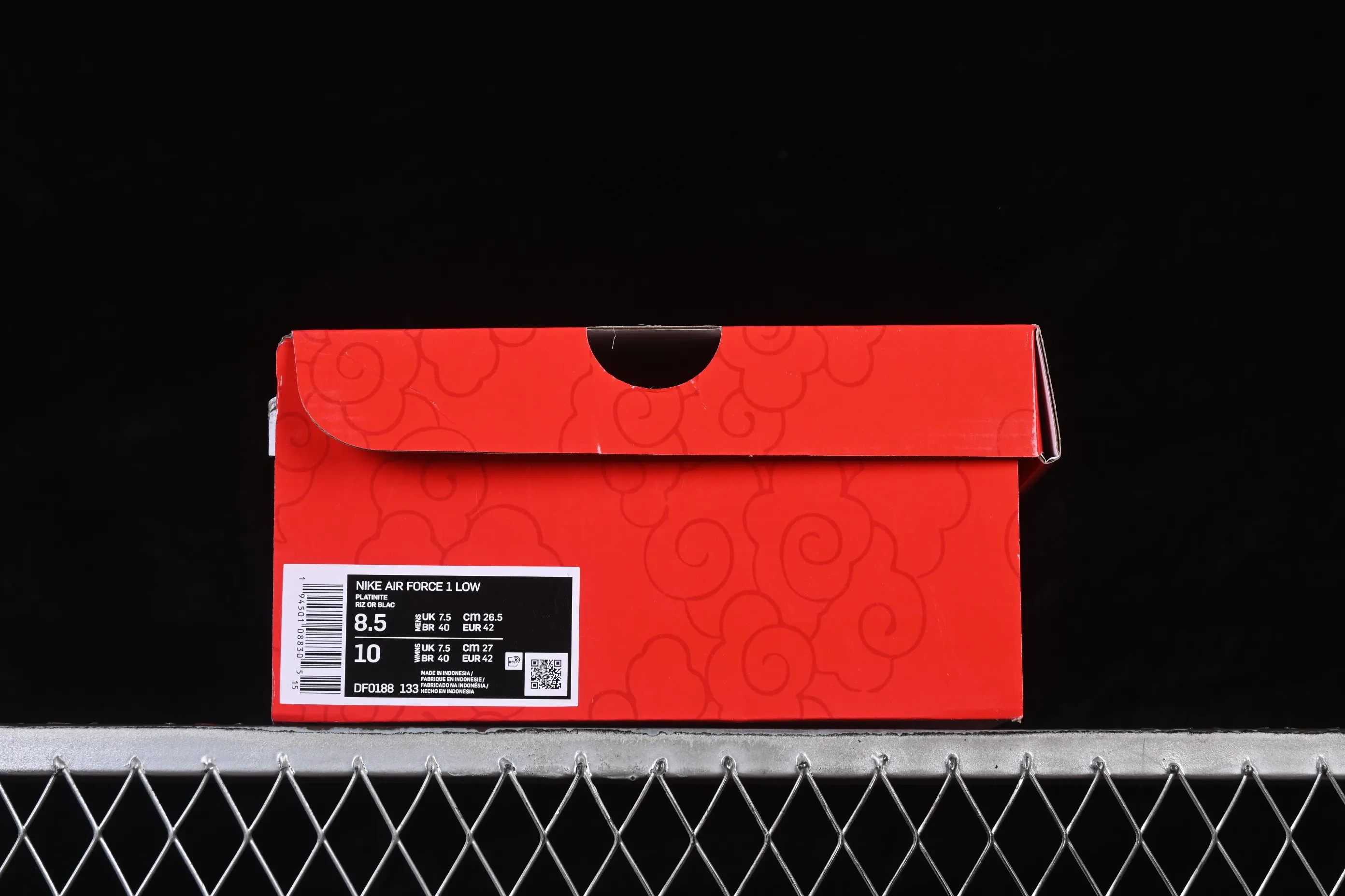 All categories Nk Air Force 1 Air Force series Nk Air Force 1 Low Air Force low-top Nike Air Force 1'07 Low Year of the Horse limited edition black and red Chinese style Air Force 1 low-top casual sneakers DF0188-133